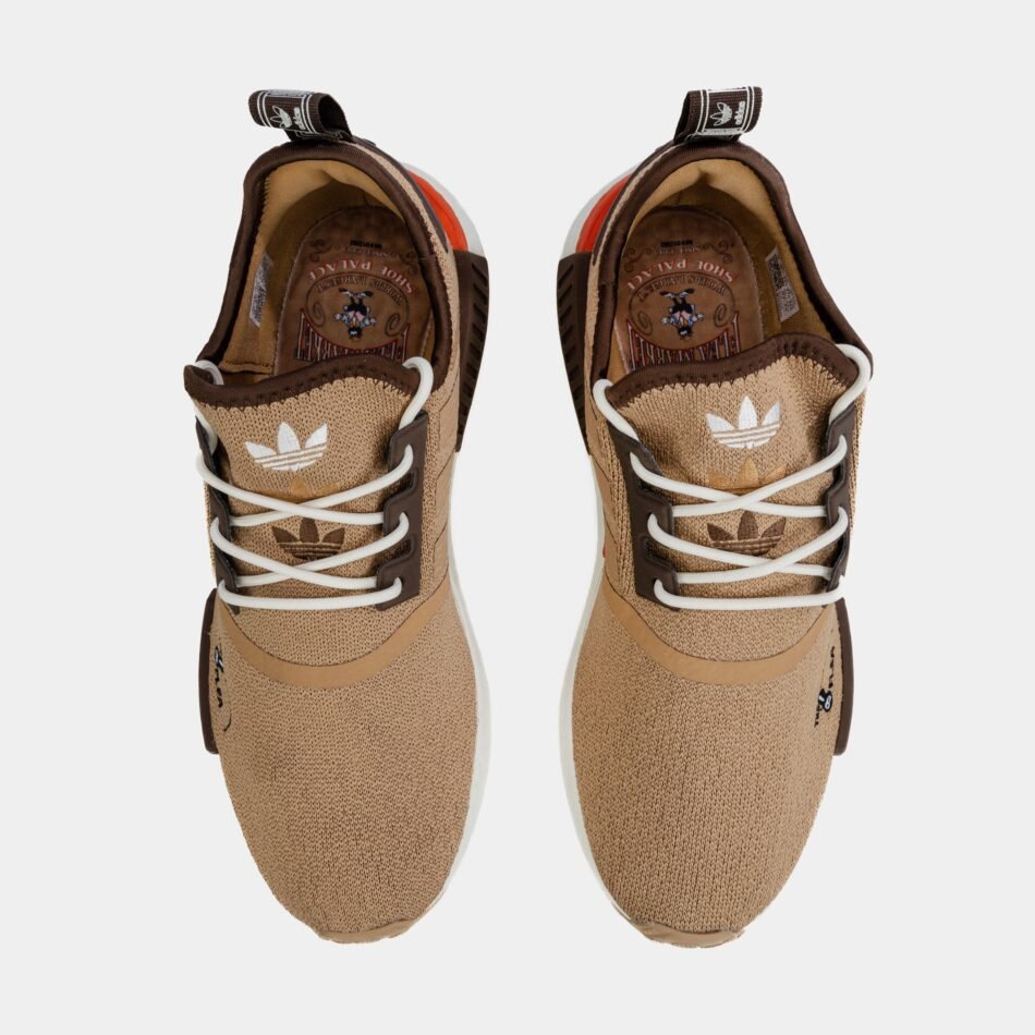Shoe Palace Exclusive NMD R1 The Flea Mens Lifestyle Shoes (Cardboard/ Dark Brown/ Impact Orange) - Image 5
