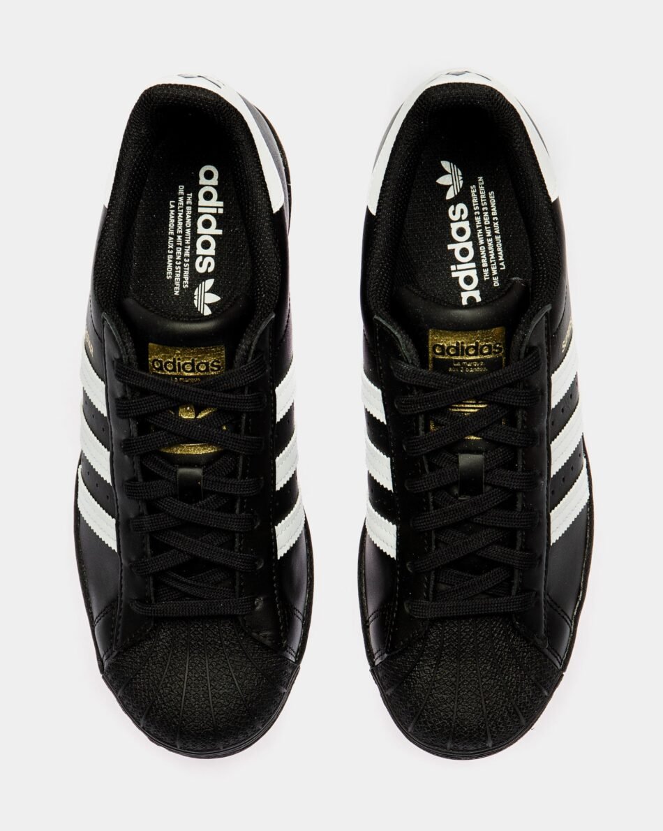 Superstar Mens Lifestyle Shoe (Black/White) - Image 5