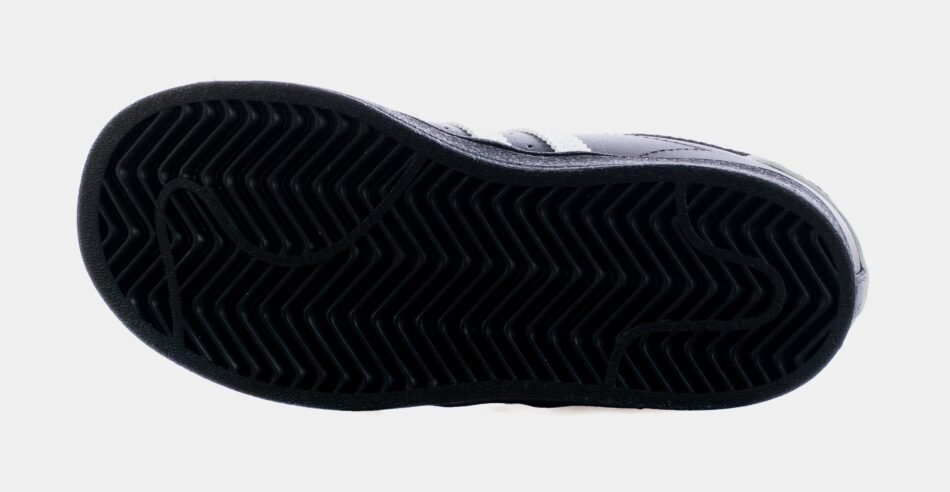 Superstar Infant Toddler Lifestyle Shoes (Black) - Image 3
