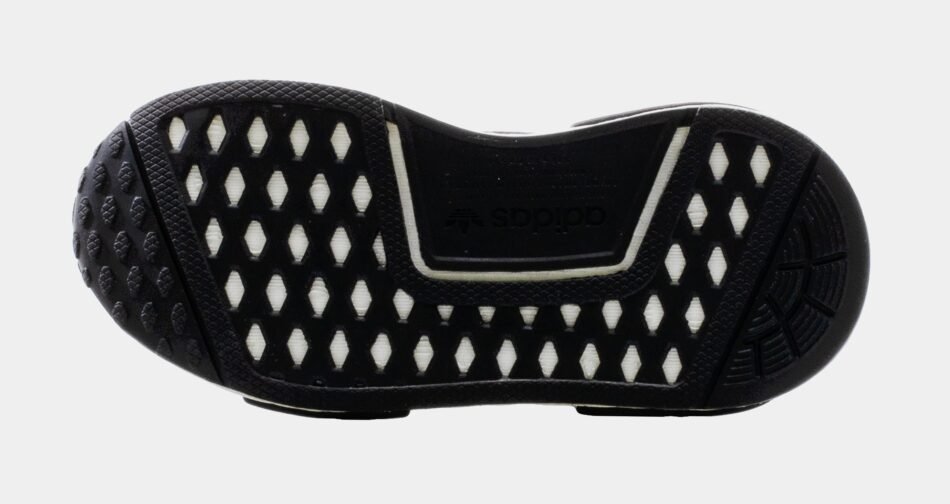 NMD R1 Infant Toddler Running Shoe (Black) - Image 3