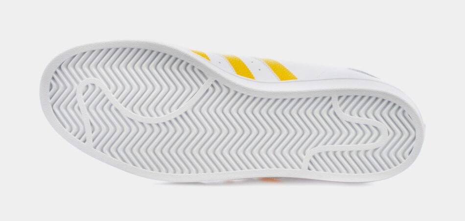 Superstar Mens Lifestyle Shoes (White/Yellow) - Image 3