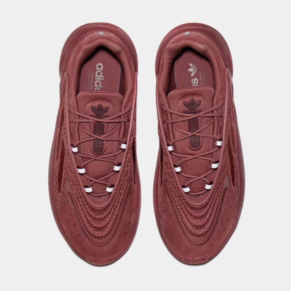 Ozelia Mens Lifestyle Shoes (Crimson Red/ Burgundy) - Image 5