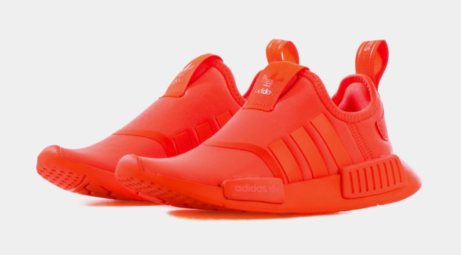 NMD 360 Preschool Lifestyle Shoes (Orange) - Image 4