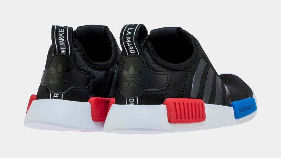 NMD 360 Preschool Running Shoes (Black) - Image 6