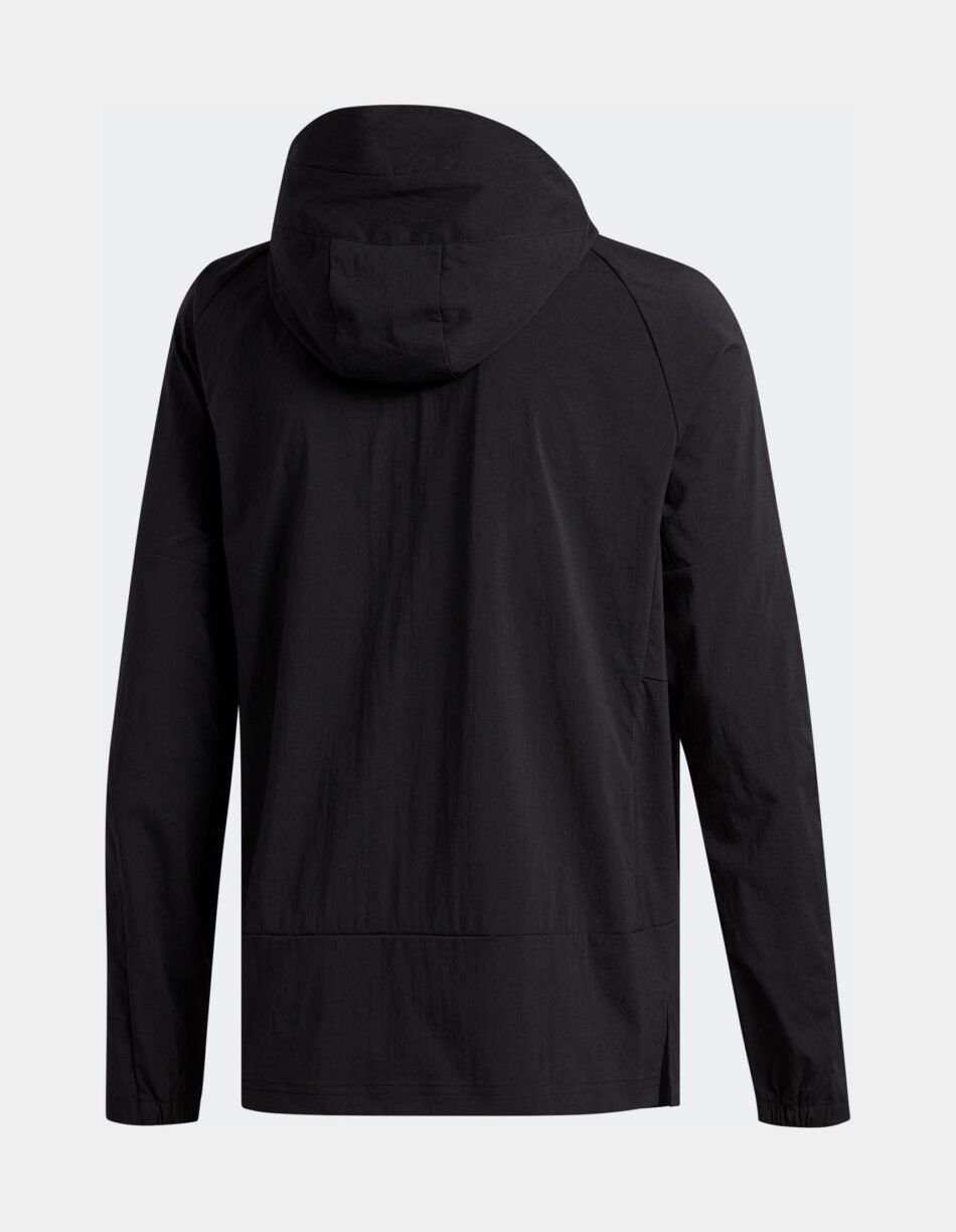 Stadium ID Full Zip Mens Hoodie (Black) - Image 3