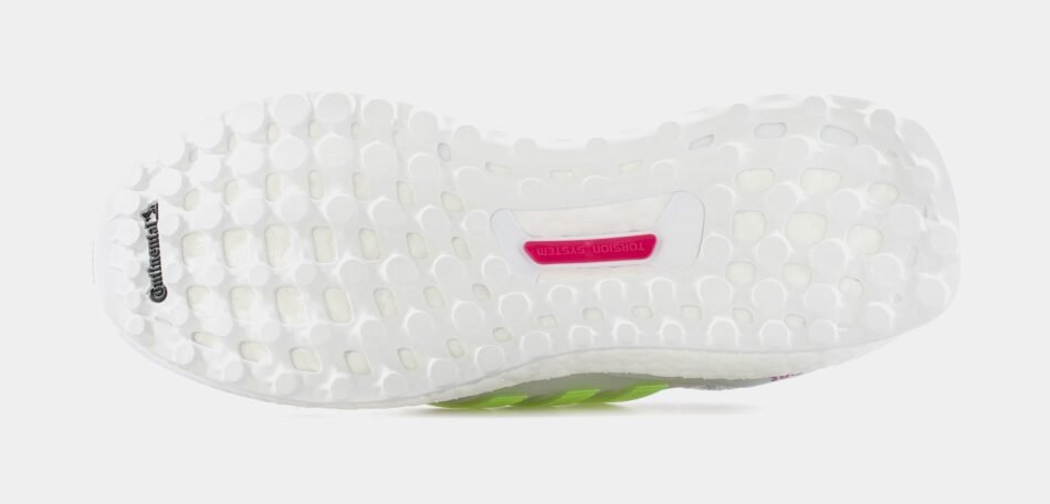 Ultraboost 5 DNA Womens Running Shoe (White/Signal Green) - Image 3
