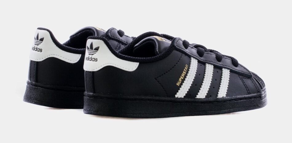 Superstar Infant Toddler Lifestyle Shoes (Black) - Image 6