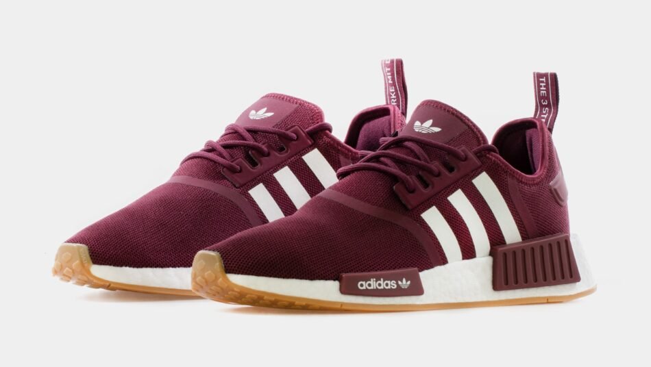 NMD R1 Prime Blue Mens Running Shoe (Victory Crimson Red /Cloud White) - Image 4