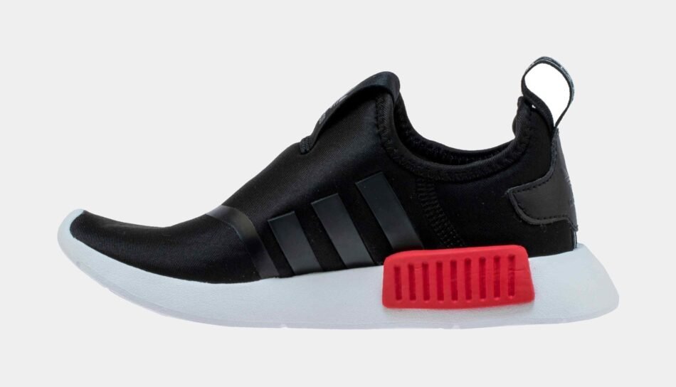 NMD 360 Preschool Running Shoes (Black) - Image 2