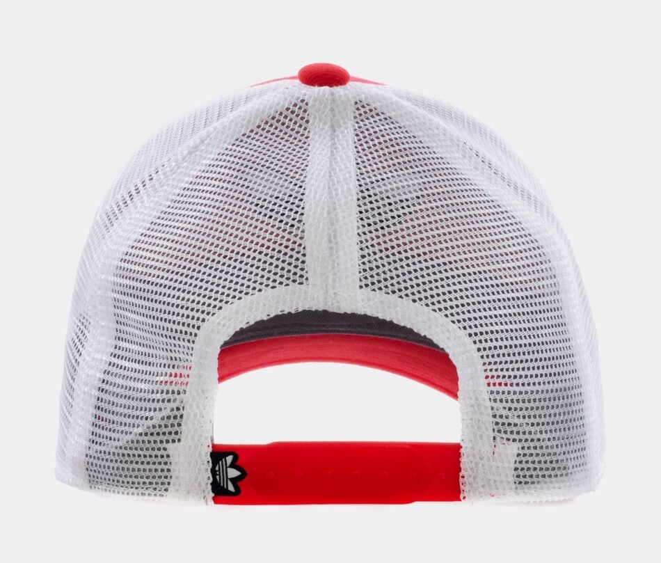 Originals Heather Icon Trucker Hat Mens Hat (Red) - Image 2