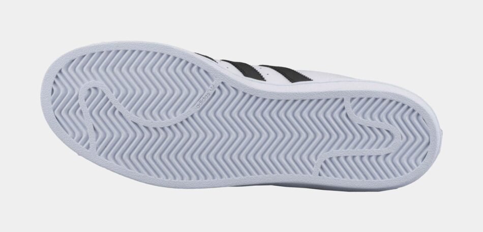 Superstar 2 Original Foundation Shell Toe Mens Lifestyle Shoe (White/Black) - Image 3