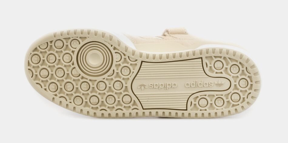 Forum Low Womens Lifestyle Shoes (Beige/White) - Image 3