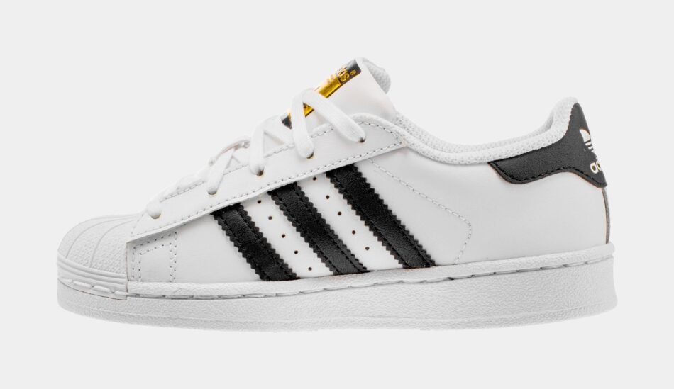 Superstar Preschool Lifestyle Shoes (White) - Image 2