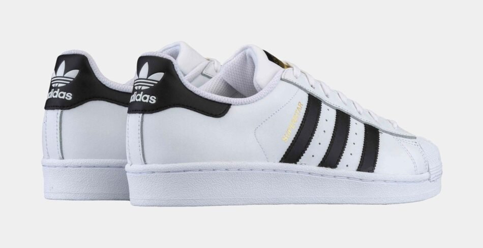 Superstar 2 Original Foundation Shell Toe Mens Lifestyle Shoe (White/Black) - Image 6