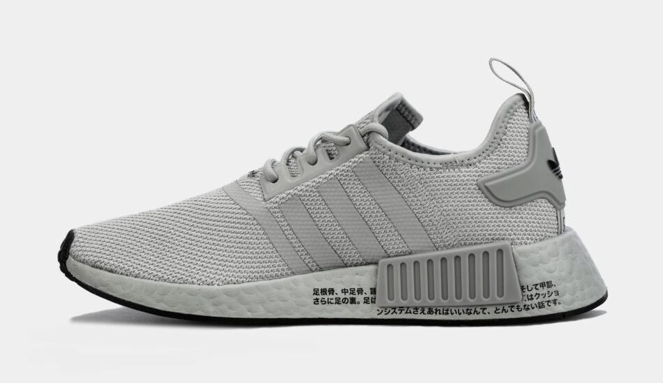 NMD R1 Mens Running Shoes (Grey) - Image 2