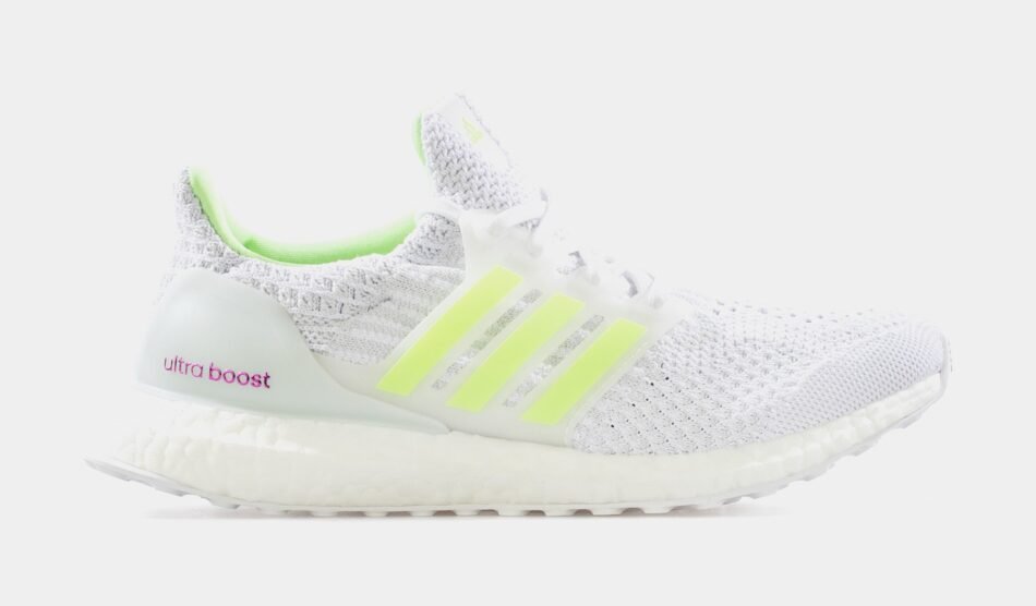 Ultraboost 5 DNA Womens Running Shoe (White/Signal Green)