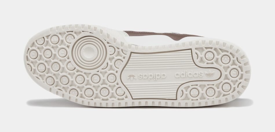 Shoe Palace Exclusive Forum Low CL Mens Lifestyle Shoes (White/Brown) - Image 3