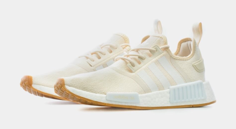 NMD R1 Mens Running Shoes (Beige) - Image 4
