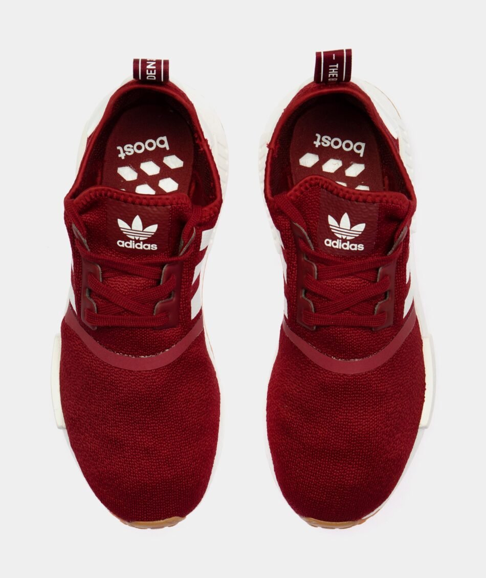 NMD_R1 Mens Running Shoe (Burgundy Red/White) - Image 5
