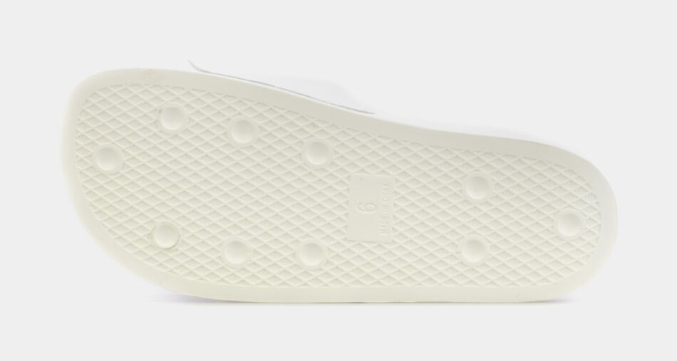 Jeremy Scott Monogram Adilette Wings Slides Mens Sandals (White) - Image 3
