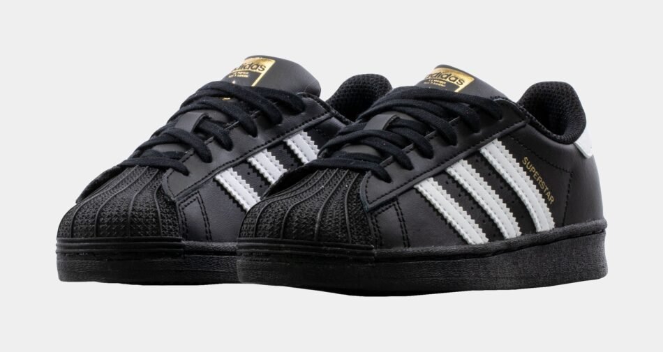 Original Superstar Preschool Lifestyle Shoes (Black/White) - Image 4