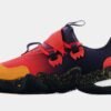 Trae Young 1 Hawks Mens Basketball Shoes (Red/Black) - Image 2