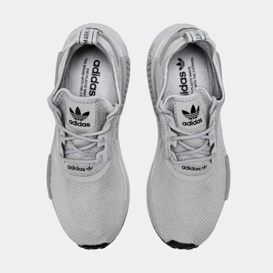 NMD R1 Mens Running Shoes (Grey) - Image 5