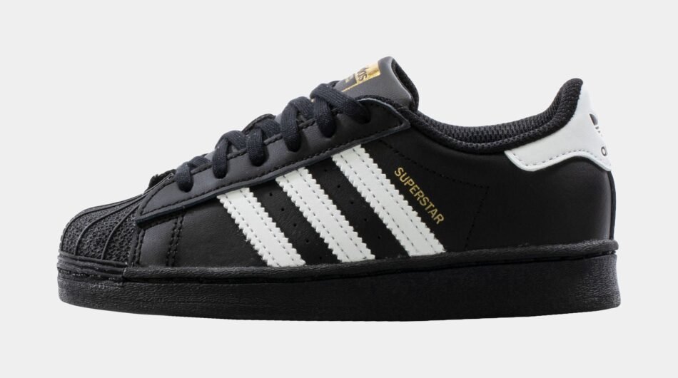 Original Superstar Preschool Lifestyle Shoes (Black/White) - Image 2